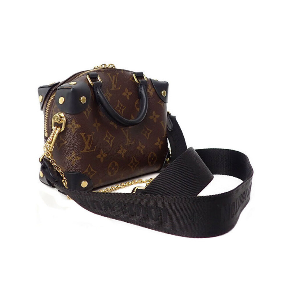 Louis Vuitton Malle Monogram Bag Souple Brown Leather